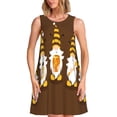 thumbnail image 1 of Disketp Gnomes With Honey para Vestido sin Mangas para Mujeres, Vestidos de Verano para Mujeres, Casual y Holgado para la Playa, 1 of 7