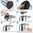 thumbnail image 2 of Automatic Soap Dispenser, Touch-Free Liquid Soap Dispenser 3 Levels Adjustable, 9.5oz Touchless Soap Dispenser, Smart Automatic Soap Dispenser for Bathroom, Kitchen, Compatible with Dish/Hand Soap, 2 of 6