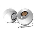 thumbnail image 2 of Creative Pebble 2.0 USB-Powered Desktop Speakers with Far-Field Drivers - White, 2 of 5