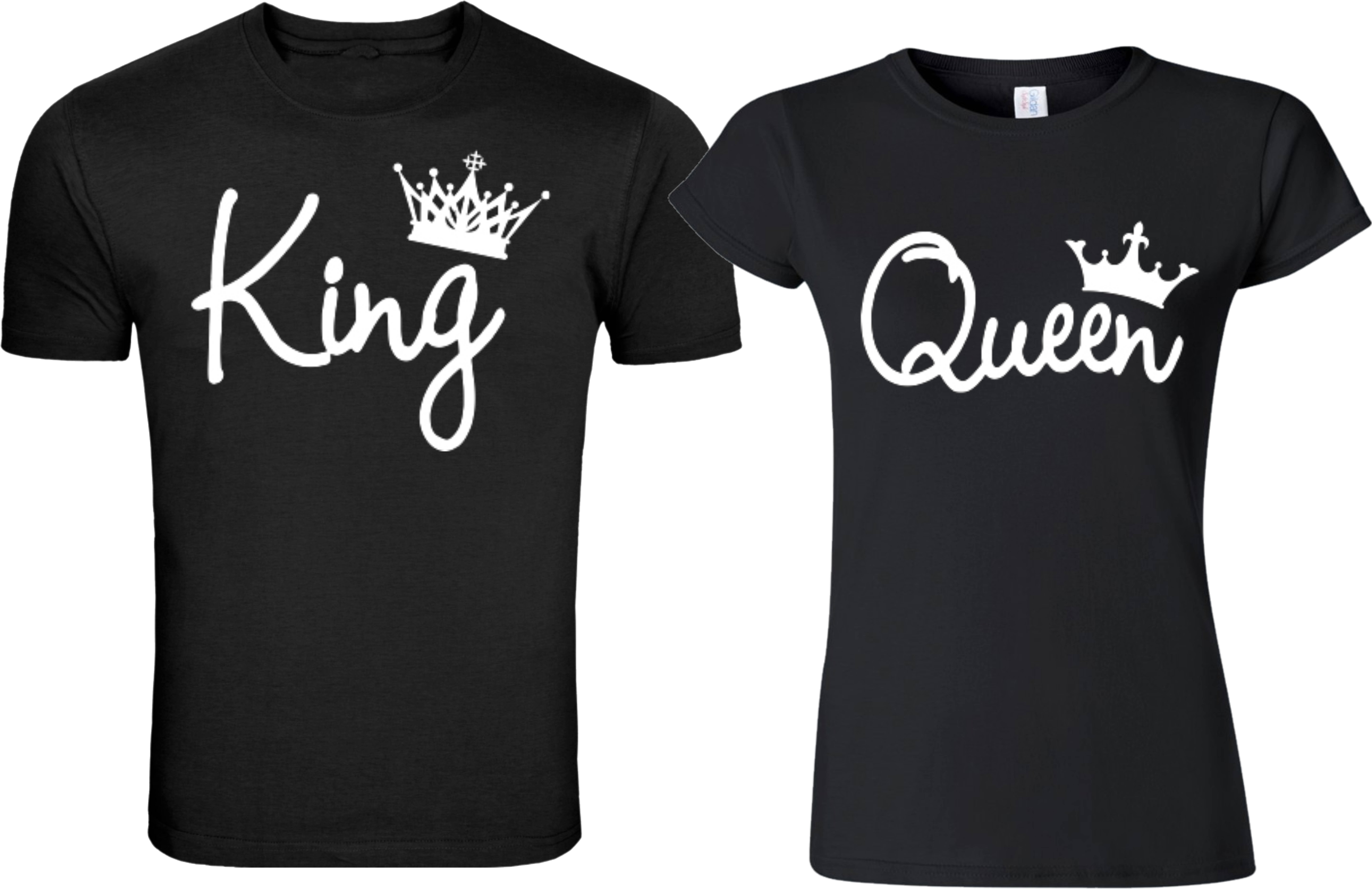 I'm Her King I'm His Queen Hoodies Matching Outfit For Couples Valentines Gift