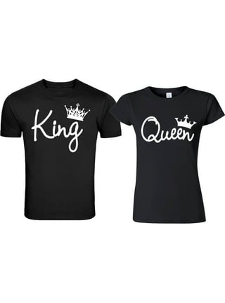 elasticitet Resultat jeg fandt det King And Queen Couple T Shirts