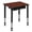 Cherry, variant on Romig 18.5 x 26 in Rectangle Height Adjustable Classroom School Desk with Book Storage- Grey
