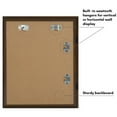 thumbnail image 4 of Americanflat 10x12.5 Kids Art Frame 2 Pack Holds 100 Art Pieces 8.5x11 Mat Magnetic Letter Size Display Mini - Walnut, 4 of 8