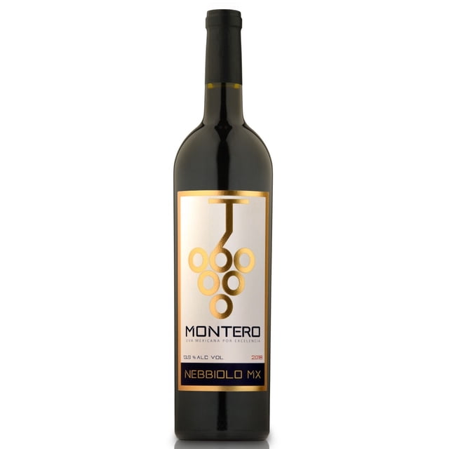Vino Tinto Hacienda Montero Nebbiolo MX 750 ml Vid Mexicana Vino Tinto