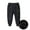 Black, variant on YTDSCS Kids Boys Girls Fleece Sweatpants for 1-9 Years Toddler Sherpa Lined Athletic Jogger Pants Autumn Winter Padded Trousers for Unisex