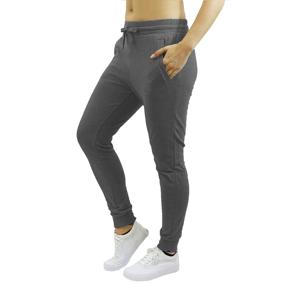 Galaxy by Harvic - Womens Relaxed Fit Spring French Terry Joggers ...