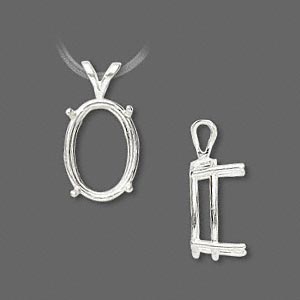 pre-notched 4-prong oval basket setting 