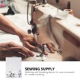thumbnail image 4 of OULII 19Pcs Set Sewing Machine Twin Needles Blue Metal for Sewers and Home Use, 4 of 8