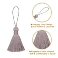 thumbnail image 3 of Uxcell 2Pack 5.31" Bookmark Tassels with Loop for DIY Crafts Accessory, Light Purple, 3 of 6