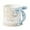 Blue, variant on LANFENG Bowknot Ceramic Mug 12oz Coffee Mug with Bow Handle Elegant Coffee Cup for Women & Couples for Valentines Day Anniversary Birthday
