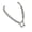 horseshoe clip, variant on Unique Horseshoe Pendant Necklace for Fashion Enthusiasts Sensitive Skin Safe Stainless Steel Industrial Charm