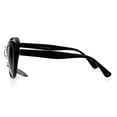 thumbnail image 3 of SA106 Womens Oversize Cat Eye Retro Sunglasses Black, 3 of 4