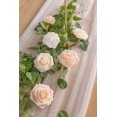 thumbnail image 3 of Flores Artificiales N&T NIETING Rosas Falsas 25 Piezas Rosa Rubor, 3 of 7
