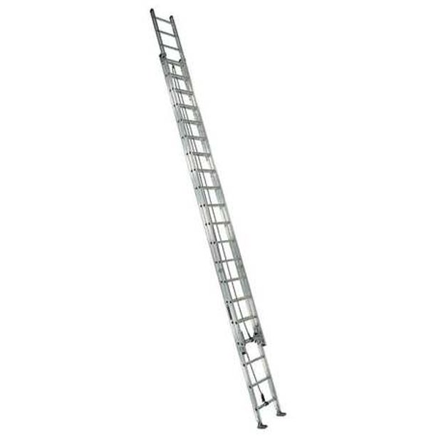 Louisville Ladder 40' Aluminum Extension Ladder, 37' Reach, 300 lbs