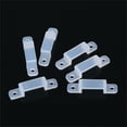 thumbnail image 5 of Strip Light Clips For Fixing Led Strip Lights, Translucent Fastener Clips Flexible Mounting Fixer, 100 Pcs For 8-12Mm Led Strips 5050/5730/3528/2835, Durable & Lightweight, 5 of 8