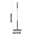 thumbnail image 3 of PPgejGEK Floor Scrub Brush with Long Handle 41.73 inch 2 in 1 Scraper and Stiff Bristle Brush for Tile Grout Cleaning Bathroom Patio Kitchen Wall, 3 of 8