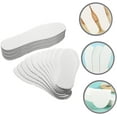 thumbnail image 3 of Yoqb 20 Pairs of Comfortable Breathable Pulp Shoe Insoles Thin Non Slip Shoe Inserts for Men and Women Ideal for Summer Relief and Odor ControlA108, 3 of 7
