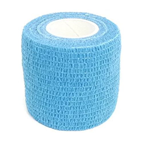 Hildbrandt Brand Cohesive Tattoo Grip Cover wrap, Tubes and Needle Holder Cushion - Blue