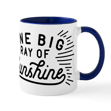 

CafePress - One Big Ray Of Sunshine Mug - 11 oz Ceramic Mug - Novelty Coffee Tea Cup