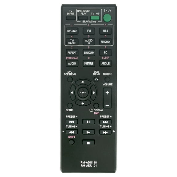 New RM-ADU138 RM-ADU101 Replace Remote Control fit for Sony AV System DAV-TZ145 DAV-TZ150 DAV-TZ140