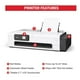 thumbnail image 2 of Canon imagePROGRAF TC-21 24" - Impresora de gran formato, para pósteres y plotters, con alimentador automático de papel en rollo y hojas sueltas, incluye 280 ml de tinta, color blanco, 2 of 5