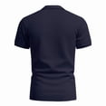 thumbnail image 4 of Stylish Polo Shirts Men Casual Collared Short Sleeve Button Up Golf Shirt Shirt Lightweight Quick Dry Work Shirts Navy XL, 4 of 9