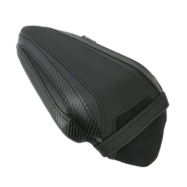 Cojín plano para asiento trasero de pasajero, de poliuretano, color negro, para Kawasaki Ninja 500 Z500 24-25