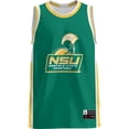 thumbnail image 2 of Men's GameDay Greats  Green Norfolk State Spartans  Lightweight Basketball Jersey, 2 of 4