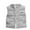 Grey, variant on Ruyang Kids Glitter Puffer Vest Girls Boys Thick Warm Sleeveless Down Jackets Water-proof Zip Up Button Quilted Gilet