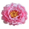 thumbnail image 2 of 1 Pack 5'' Dark Pink Silk Peony Flower Heads, Peonies Artificial Flowers for Floral Arrangement DIY Craft Bridal Bouquets Wreath Garland, Fake Peonies Flower Heads for Wedding Decorations Home Decor, 2 of 9
