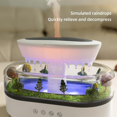 thumbnail image 2 of Rain Cloud Humidifiers for Bedroom, 3 in 1 Aromatherapy Diffuser, Raindrop & Natural White Noise, Mini Forest Landscape, 2 of 5