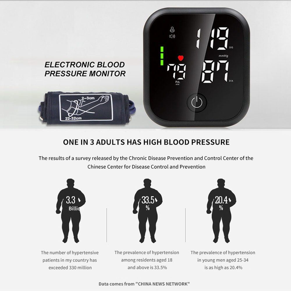 jziki blood pressure monitor upper arm