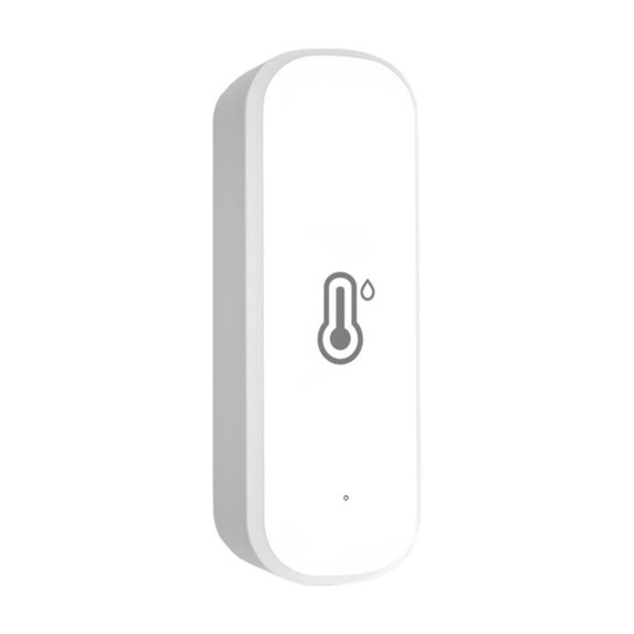 Smart Temperature Sensor Precise Real Temperature Display Easily Manage Your Indoor Environment Through The App .
