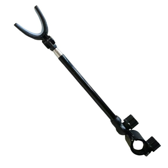 Toudaret Extendable Fishing Rod Holders, Aluminum Telescopic Portable Corrosion Proof Fishing Pole Holder Bracket Spike Fishing Pole Rack for Bank Fishing Ground Sand Beach Shore