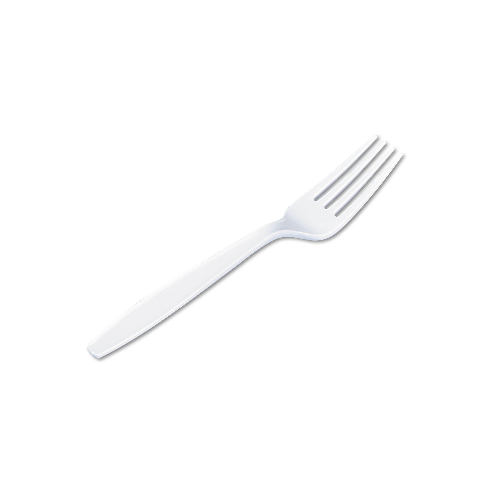 Branded Dixie Plastic Forks, Heavyweight, White (1,000 ct.) Pack of 1
