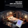 thumbnail image 4 of HUGFEGWE Smart Thermostat for Home Programmable Temperature Control IP20 Protection 24H Timed On/Off Digital Thermostat for 3A Water Underfloor Heating U2537-0212, 4 of 9