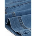 thumbnail image 5 of DARING DIVA Women's Wide High Waisted Stretchy Jeans Buttoned Denim Pants XS Blue, 5 of 6