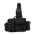 thumbnail image 2 of Bolsa de pesca tipo mochila para el pecho Talla L Negro, 2 of 9