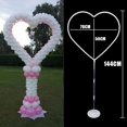 thumbnail image 2 of Guirnalda de globos con forma de corazón, soporte para decoraciones de Baby Shower, de feliz cumpleaños decoración de fiesta, suministros de fiesta de boda para niños y adultos, 2 of 4