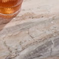 thumbnail image 5 of Safavieh Couture Leahbryanna Modern Marble Round End Table, White/Brown, 5 of 8