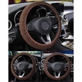 thumbnail image 2 of 38CM Ice Car Auto Silk Steering Wheel Cover Anti-slip Wheel Protector, 2 of 9