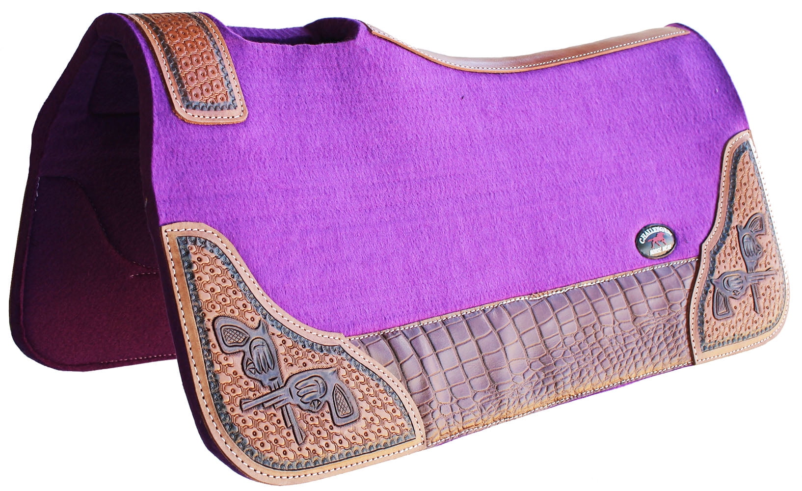 Contoured Western Felt Saddle Pad 3/4" or 1 " inch Thick 1/2" 