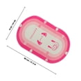 thumbnail image 2 of BRIGHTFUFU Portable Workout Pad for Quiet Jumping Rope Exercise with Comfortable Foot Protection Pink Polyester Fiber, 2 of 8