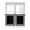 Black, variant on Beige Vintage Boho Bedroom Curtains 63 Inches length, Ethnic Tribal Geometric Abstract Window Treatment Curtain Drapes, Rod Pocket Curtain Panels for Living Room Kitchen, 42"x63", 2 Panels