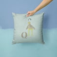 thumbnail image 2 of Carolines Treasures BB5742PW1414 Alphabet Q for Quail Fabric Decorative Pillow  14Hx14W multicolor, 2 of 4