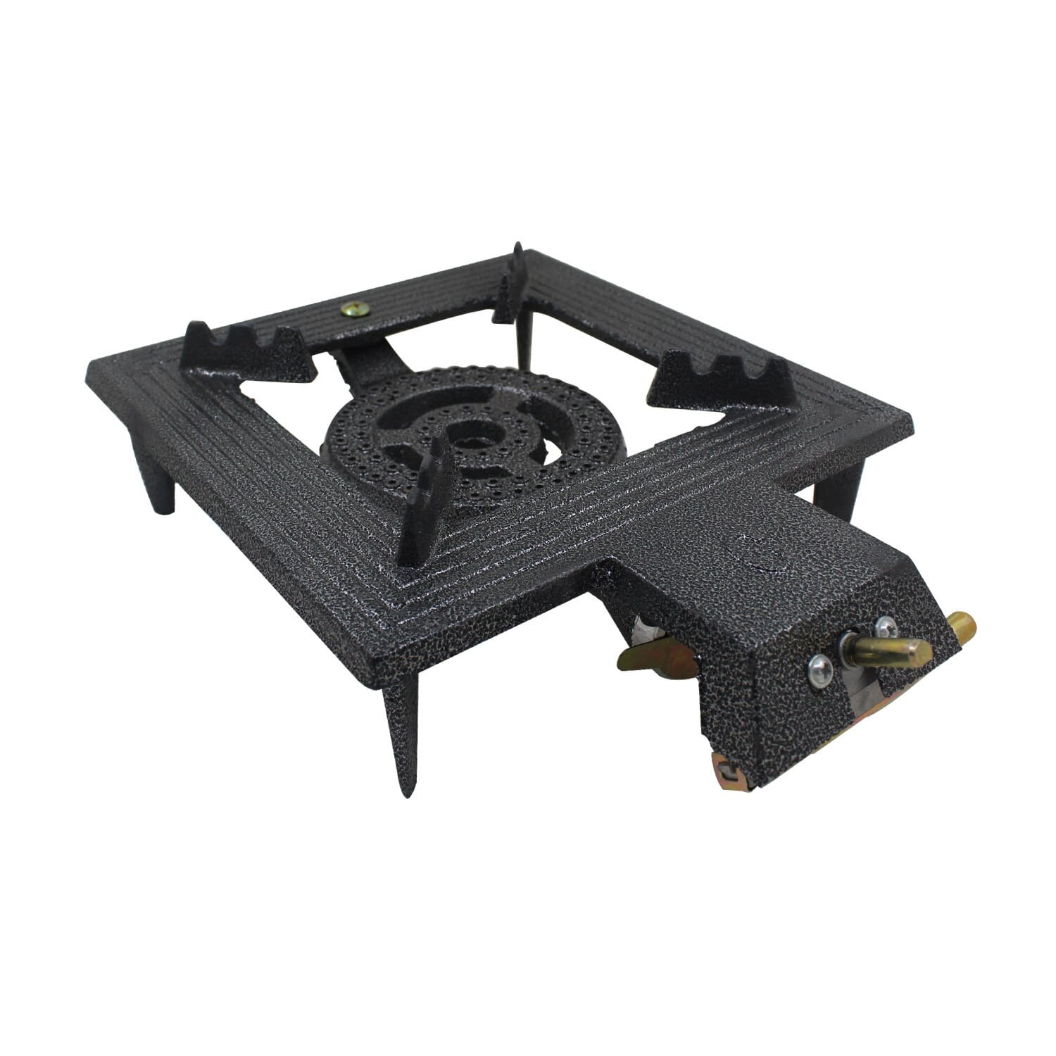 Liquefied gas single burner stove cast iron gas stove with grate