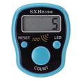 thumbnail image 5 of Mini puntada marcador fila dedo contador LCD digital mano Tally herramientas (verde), 5 of 5