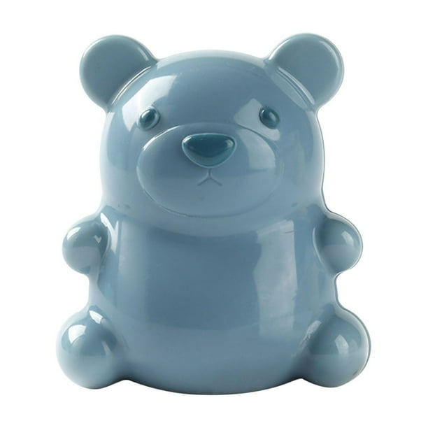 Cepillo de uñas Bear para niños con cerdas suaves - Linda herramienta de limpieza de manos de animales para niños - Mango ergonómico antideslizante - Material ABS seguro - Limpiador de uñas suave