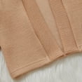 thumbnail image 5 of Honeeladyy Winter Coats Toddler Girl&boy Baby Infant Kids Autumn And Winter Sweater Candy Color Cardigan Solid Color Small Cardigan Children's Sweater Khaki Sales, 5 of 7