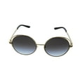 thumbnail image 2 of Tory Burch TY 6085 Metal Womens Round Sunglasses Shiny Gold 56mm Adult, 2 of 4